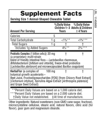 Animal Parade® AcidophiKidz® - 90 chewables