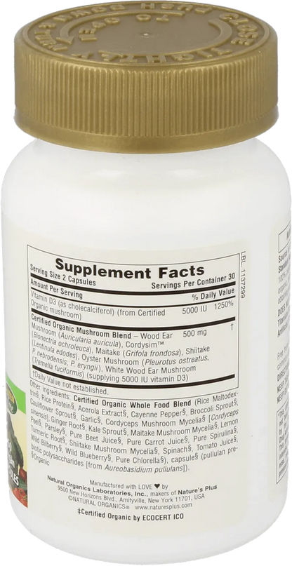 Source of Life® Garden Vitamin D3 Organic - 60 capsules