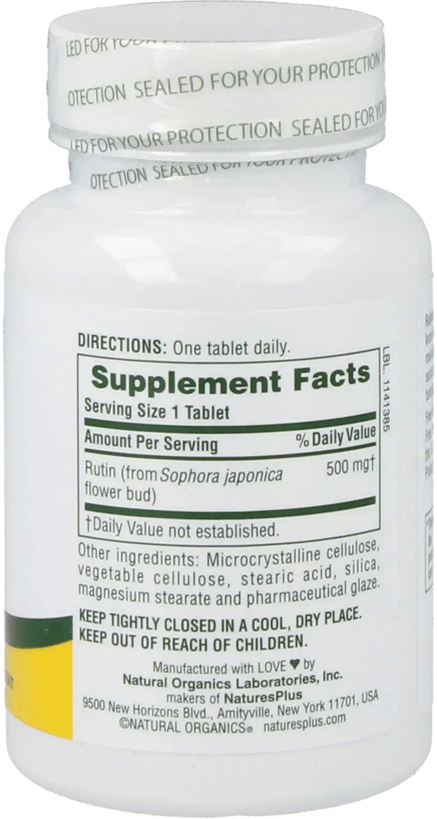 Rutin 500 mg - 60 Tablets