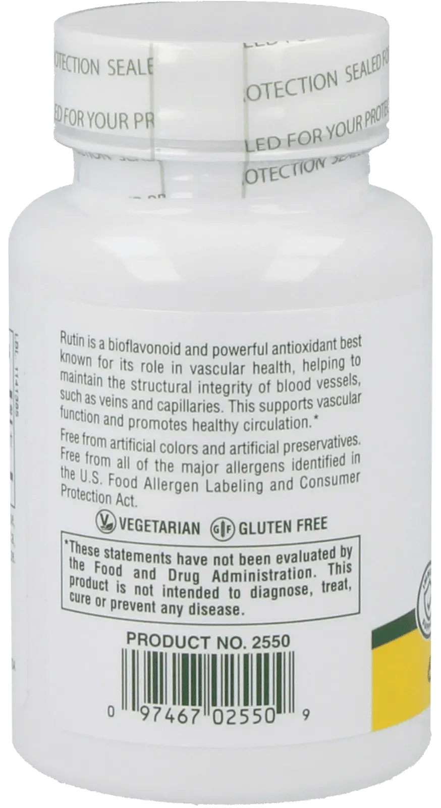 Rutin 500 mg - 60 Tablets