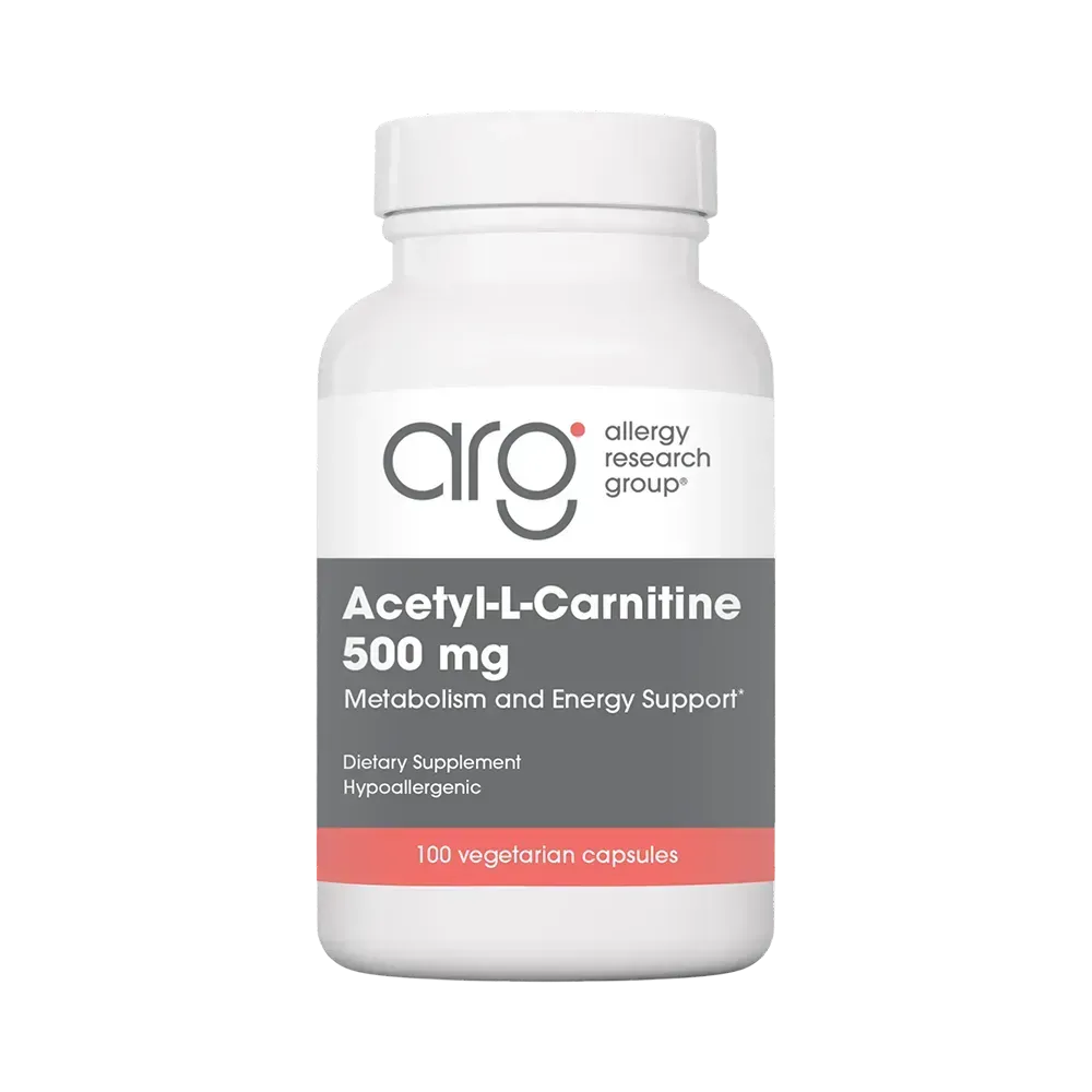 Acetyl-L-Carnitine 500mg - 100 capsules