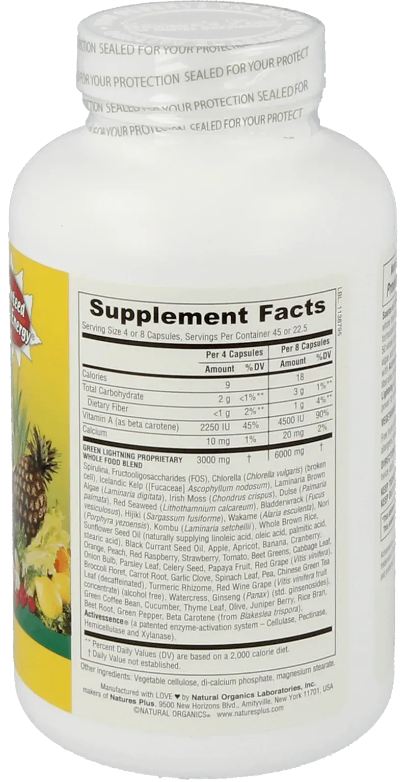 Source of Life® Green Lightning® - 180 Capsules