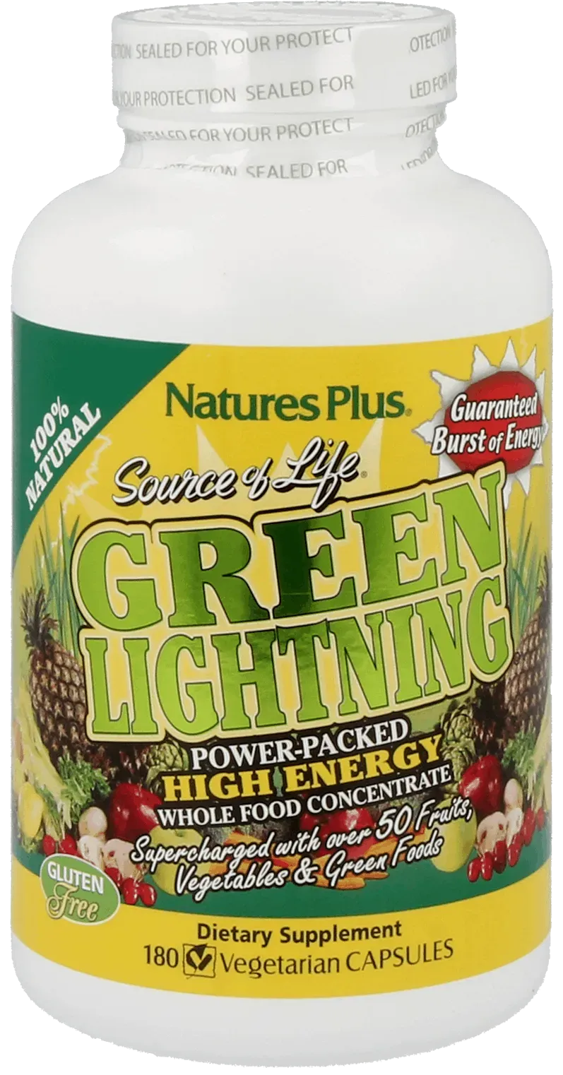 Source of Life® Green Lightning® - 180 Capsules