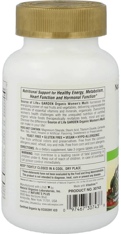 Source of Life® Garden™ Women's Multi - 90 Tablets