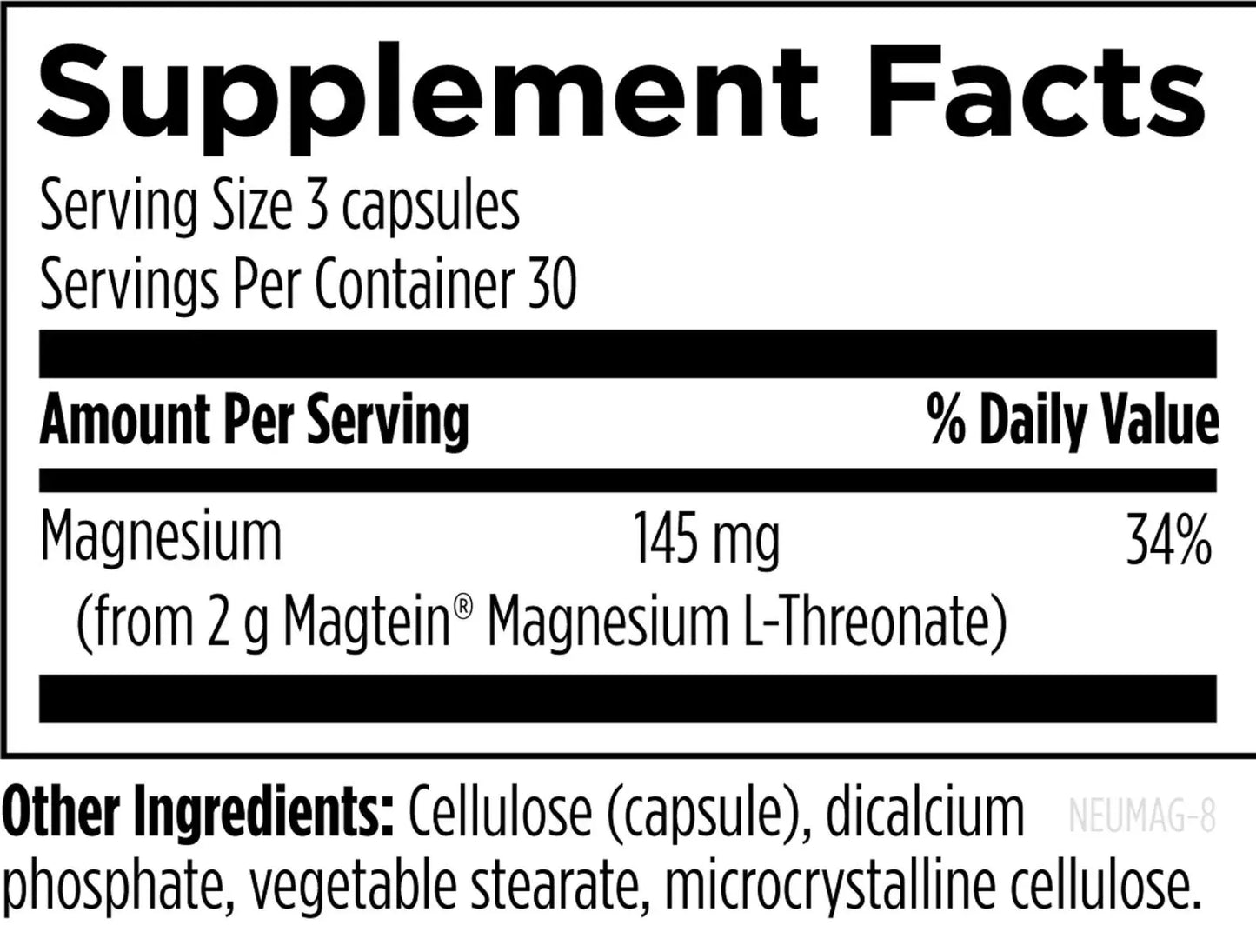 NeuroMag™ - 90 capsules