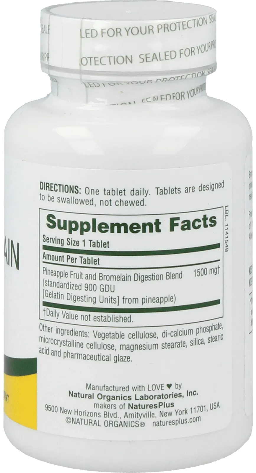 Ultra Bromelain - 60 tablets