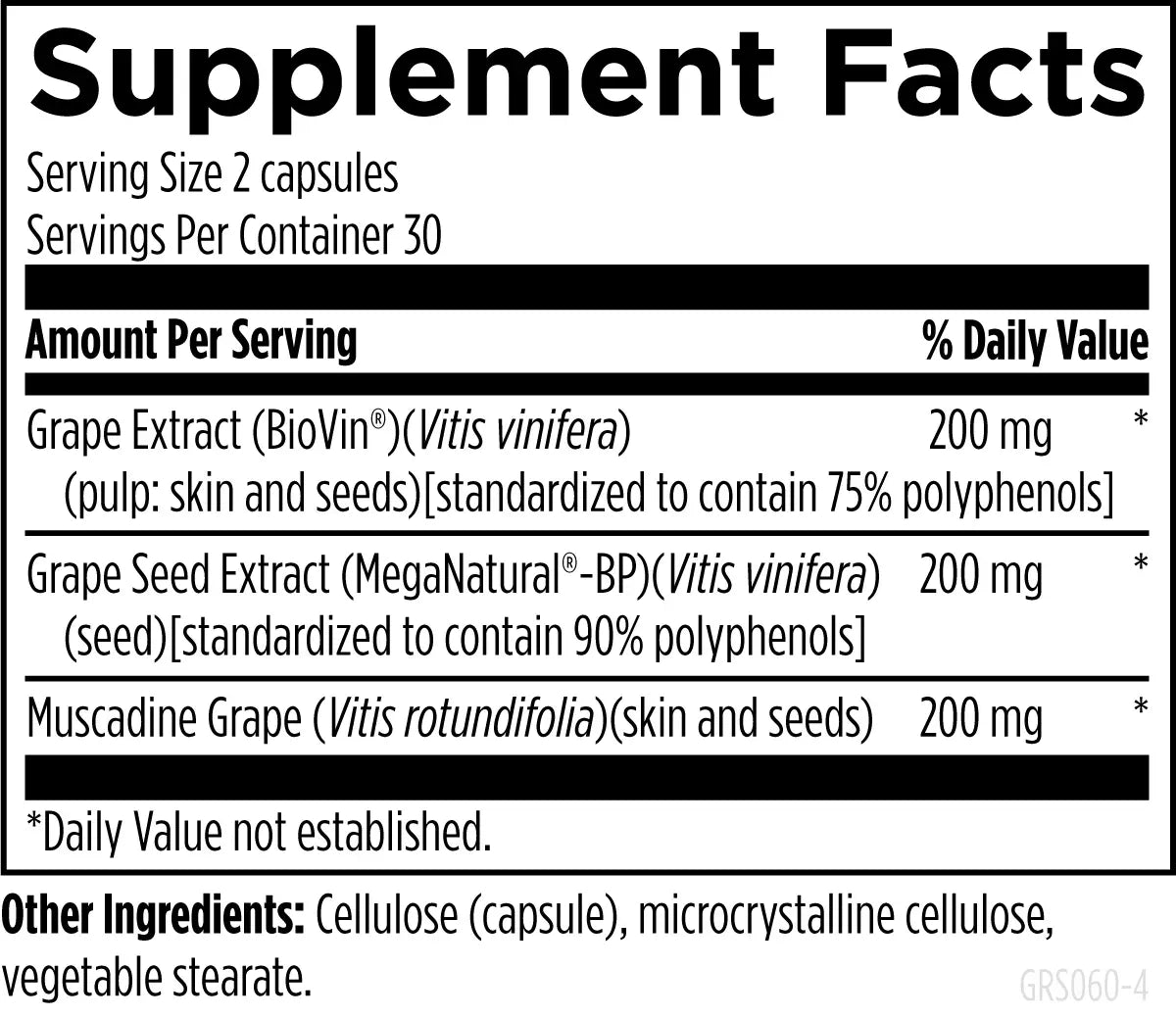 Grape Seed Supreme™ - 60 capsules