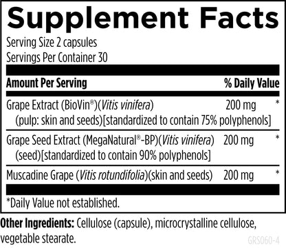 Grape Seed Supreme™ - 60 capsules