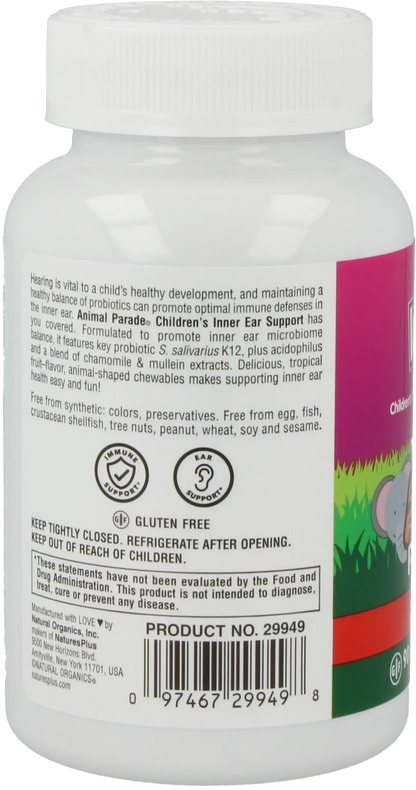 Animal Parade® Inner Ear Support - 90 Tablets