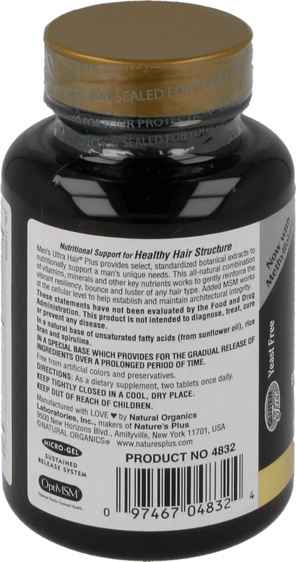 Men's Ultra Hair® Plus - 60 Tablets