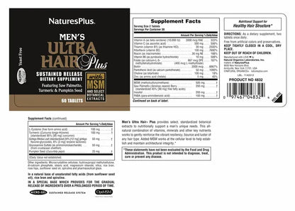 Men's Ultra Hair® Plus - 60 Tablets