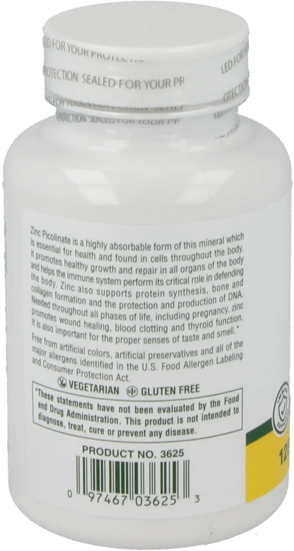 Zinc Di-Picolinate Complex - 120 tablets