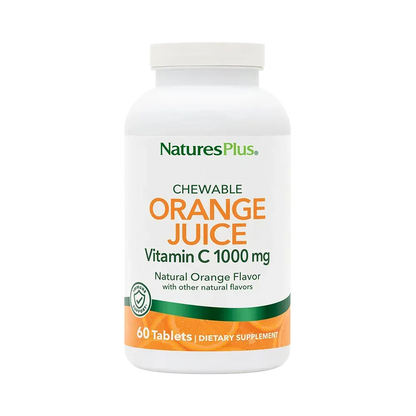 Orange Juice Vitamin C 1000 mg - 60 chewables