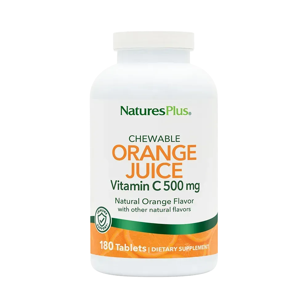 Orange Juice Vitamin C 500 mg - 180 chewables