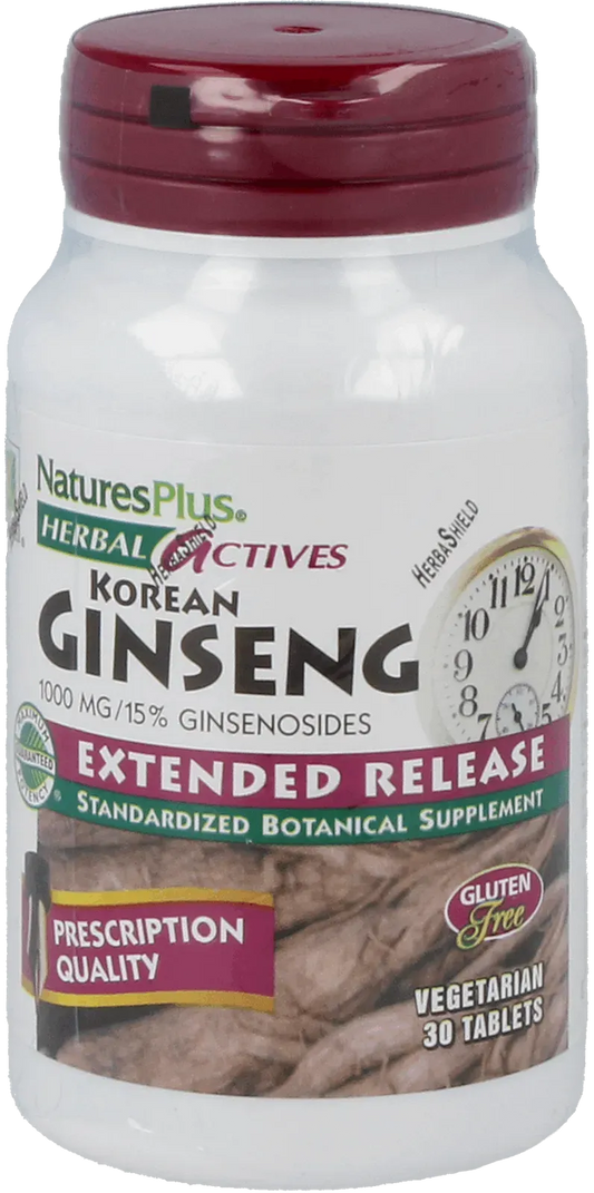 Korean Ginseng 1000 mg - 30 Tablets