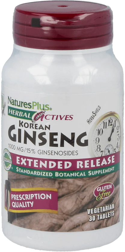Korean Ginseng 1000 mg - 30 Tablets