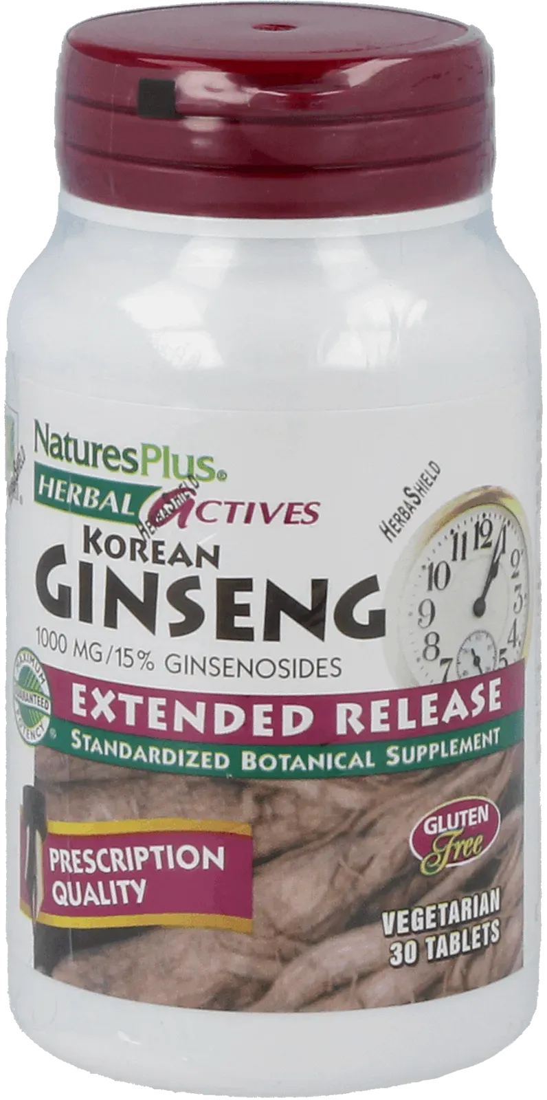 Korean Ginseng 1000 mg - 30 Tablets