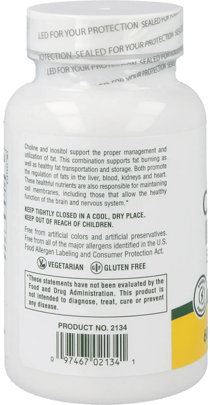 Choline & Inositol - 60 tablets