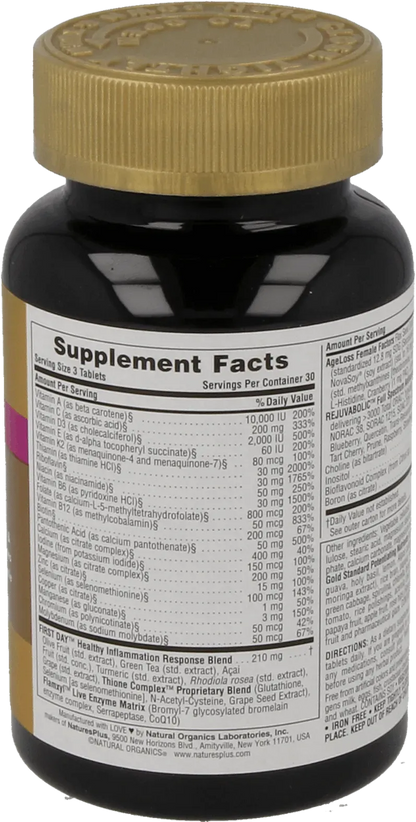 AgeLoss Woman's Multi - 90 Tablets