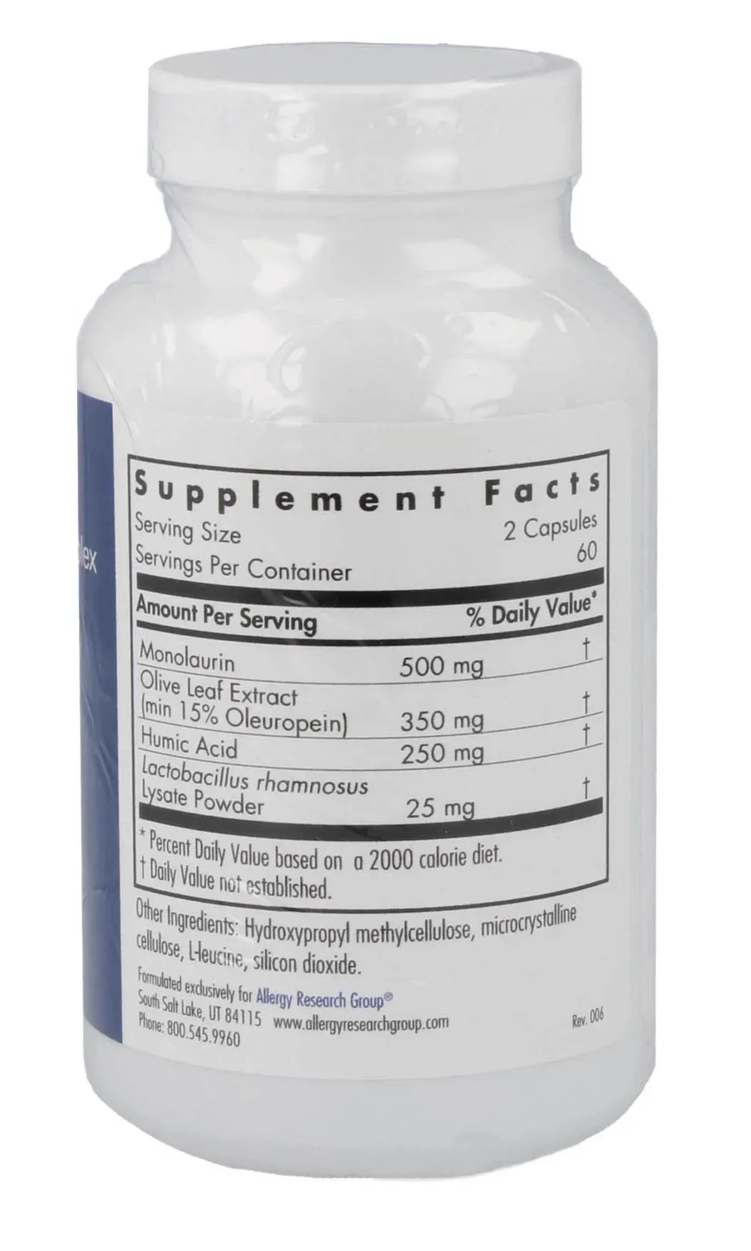 Humic-Monolaurin Complex - 120 capsules