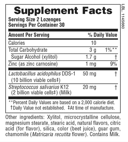 Adult's Ear, Nose & Throat - 60 lozenges