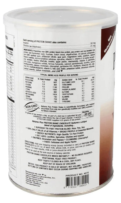 Protein Shake, Chocolate - 476 gr