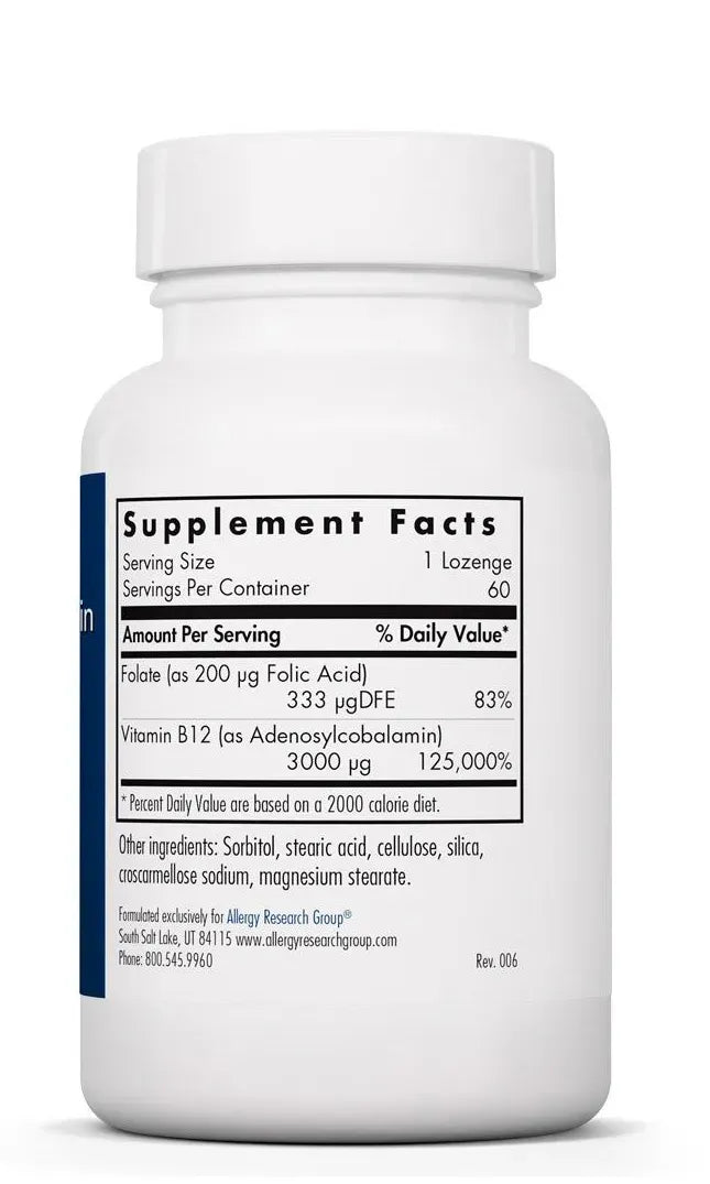 B12 Adenosylcobalamin - 60 lozenges