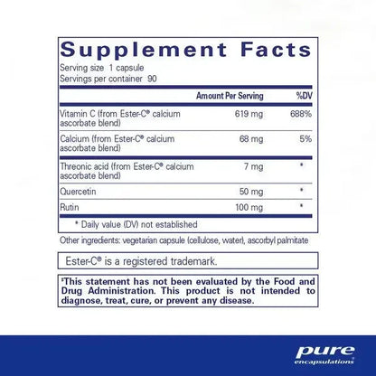 Ester-C® & Flavonoids - 90 capsules