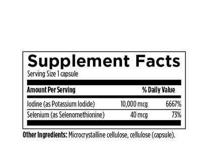 Iodine Synergy - 120 capsules