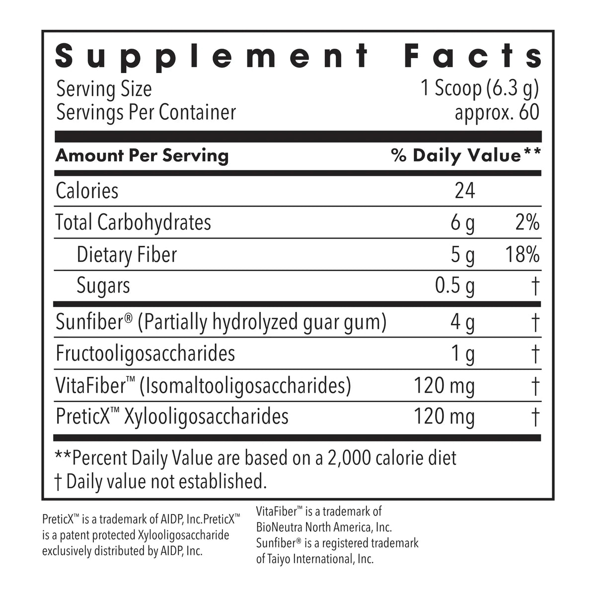 Biomaintenance™ Prebiotic + Fiber - 378 g powder