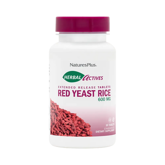 Red Yeast Rice Sustained Release 600mg - 30 Tablets