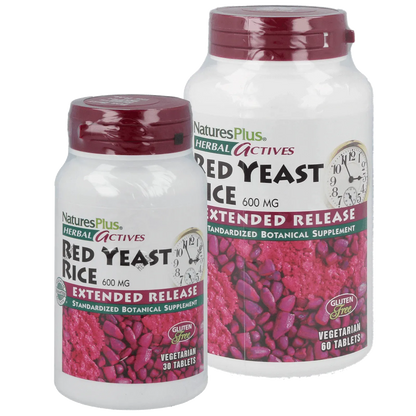 Red Yeast Rice Sustained Release 600mg - 30 Tablets