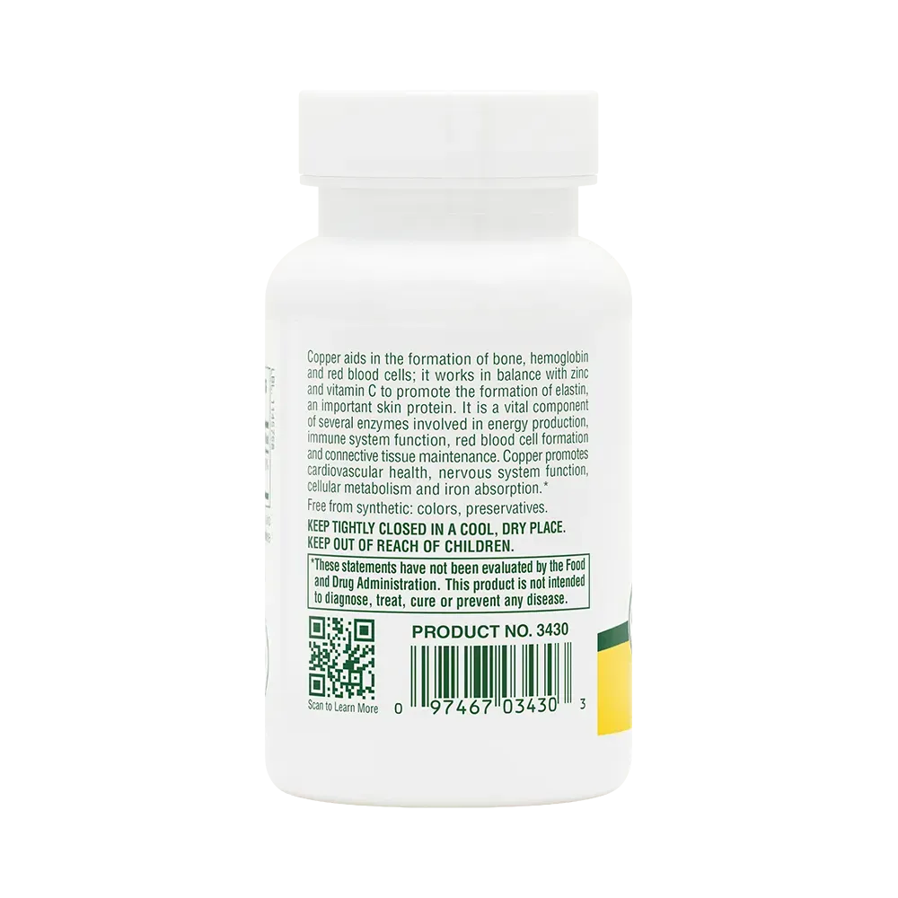 Copper - 90 tablets