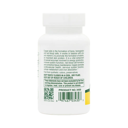 Copper - 90 tablets