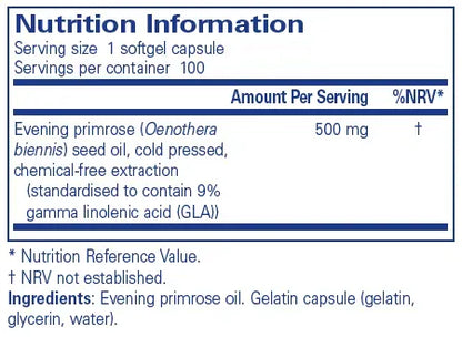 Evening Primrose Oil - 100 softgels