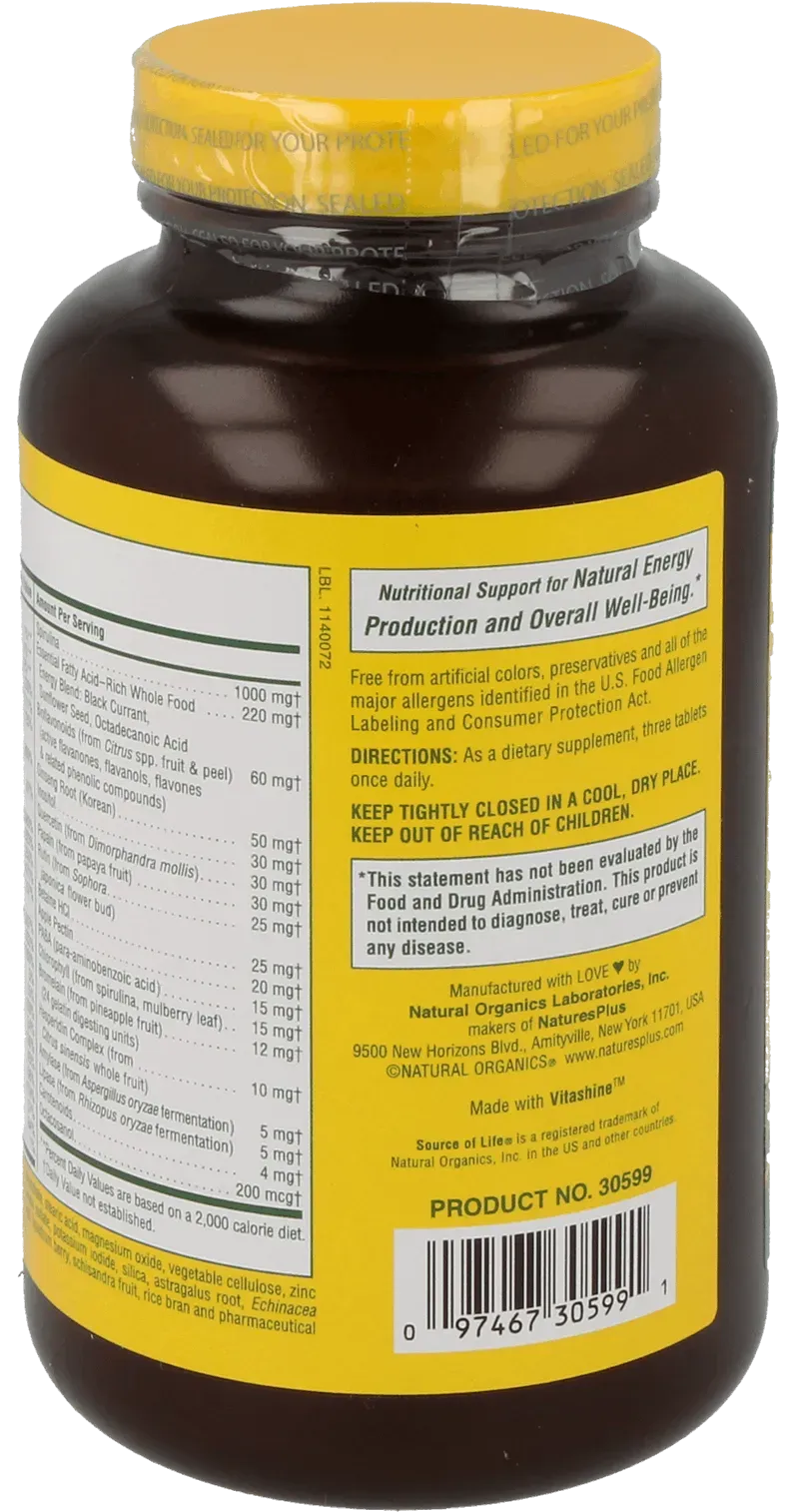 Source of Life® No Iron - 90 Tablets