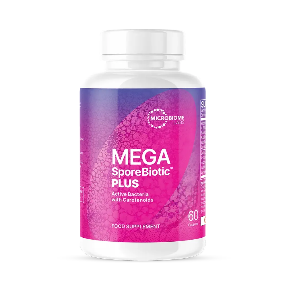 Mega Spore Biotic PLUS, UK - 60 Capsules