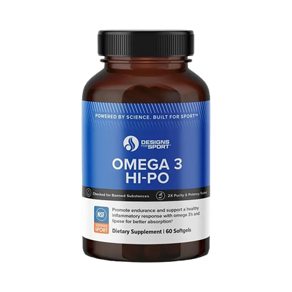 Designs for Sport Omega 3 Hi-Po - 60 softgels