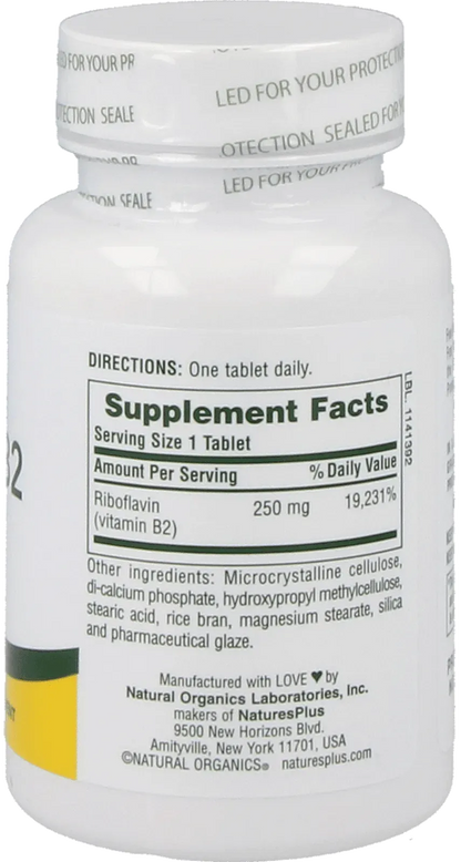 Vitamin B2 - 60 tablets