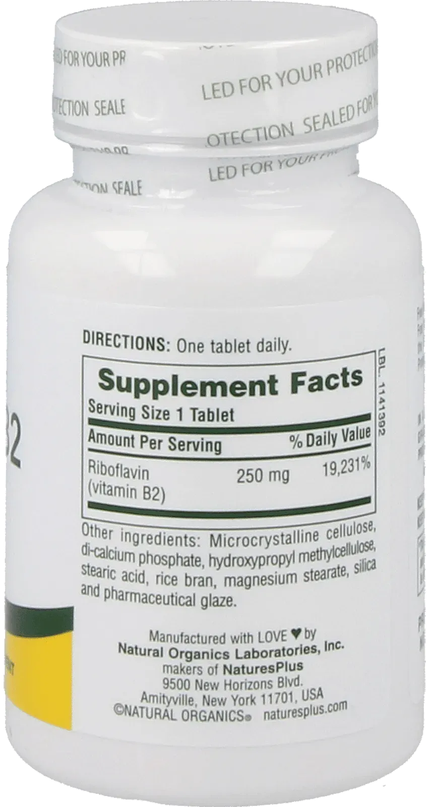 Vitamin B2 - 60 tablets