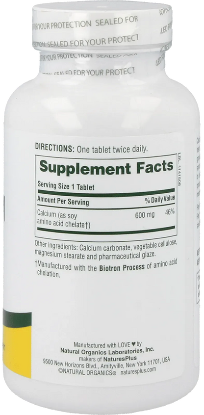 Calcium 600 mg - 90 tablets