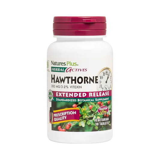 Herbal Actives Hawthorne Extended Release - 30 tablets