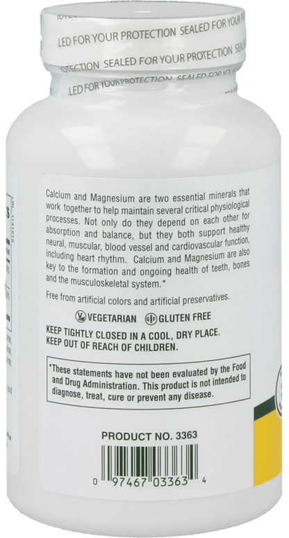 Cal/Mag 500/250 mg - 180 Tablets