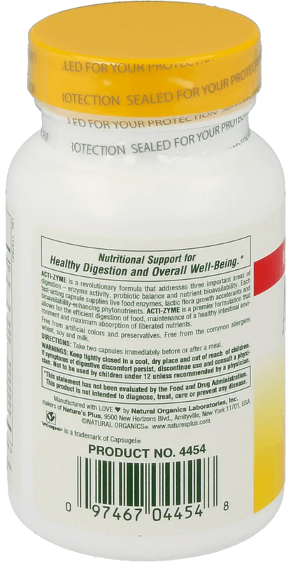 Acti-Zyme - 90 Capsules