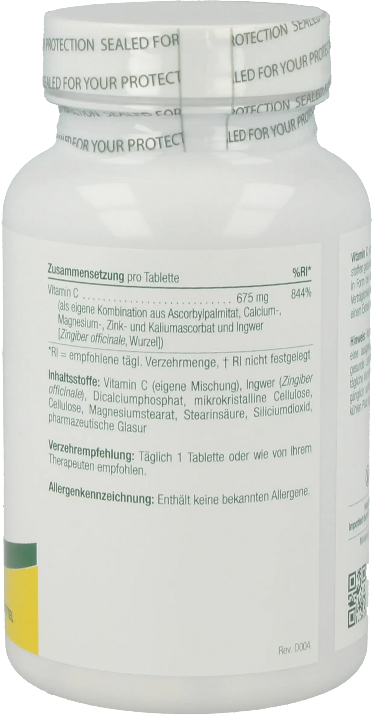 Esterified Vitamin C - 90 tablets