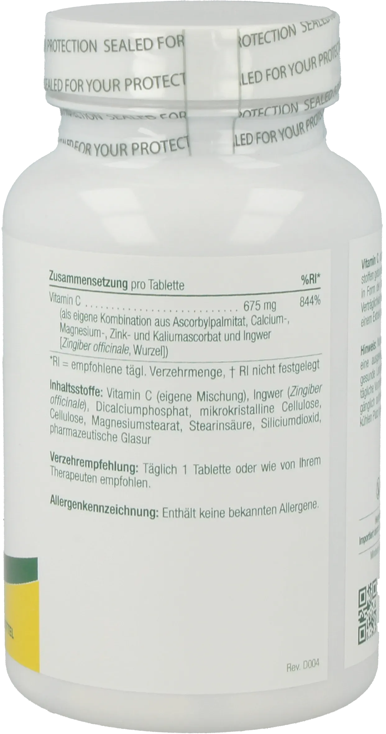 Esterified Vitamin C - 90 tablets