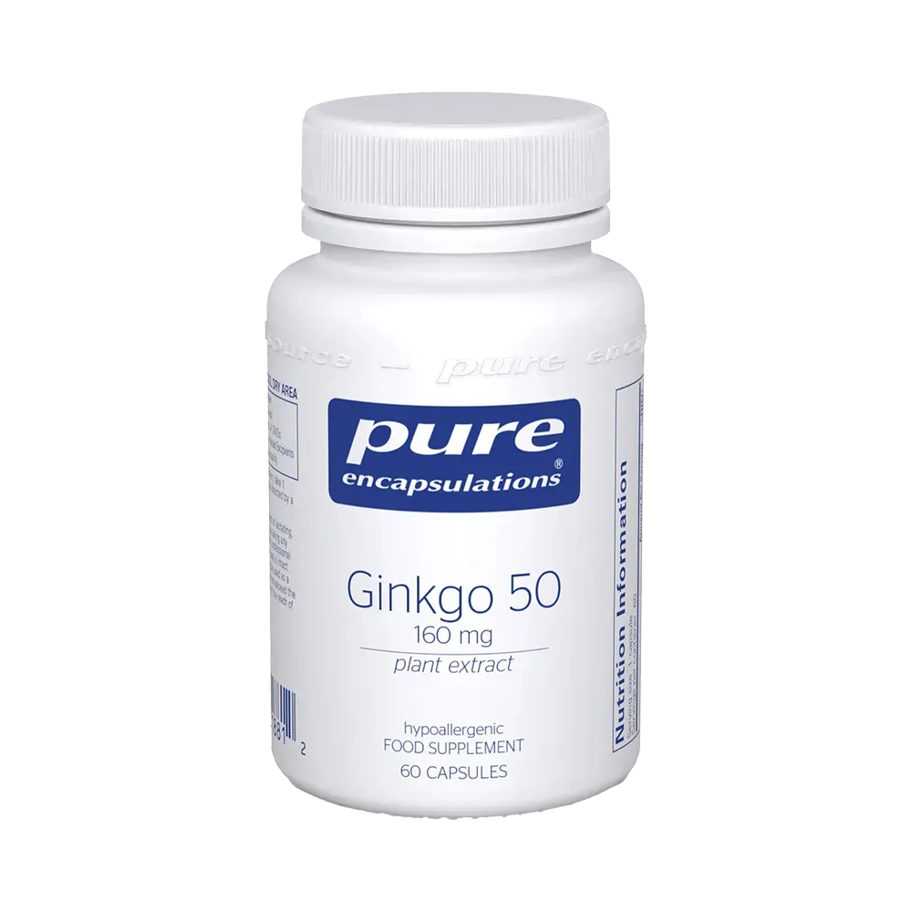 Ginkgo 50 160 mg - 60 capsules