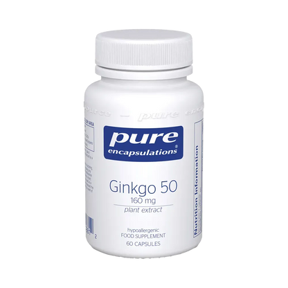 Ginkgo 50 160 mg - 60 capsules