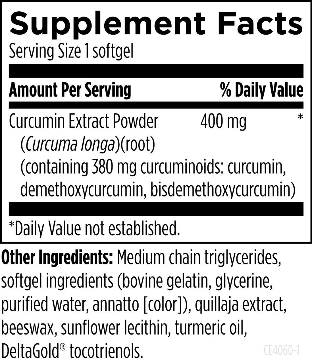 Curcum-Evail® 400 - 60 softgels