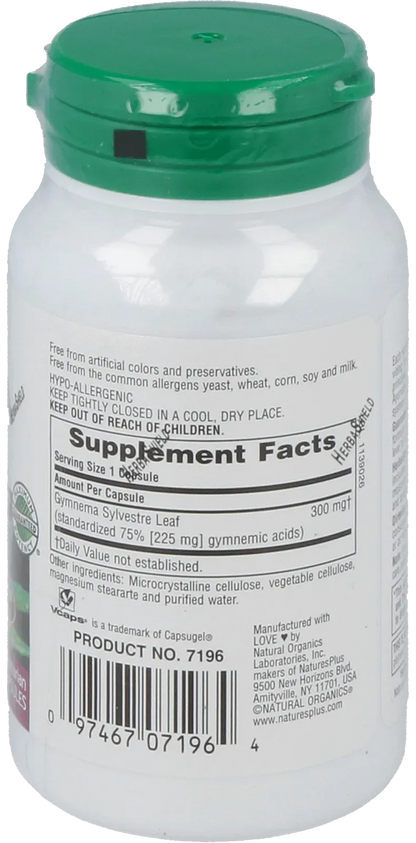 Gymnema Sylvestre 300 mg - 60 Capsules